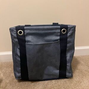 Thirty-One small utility tote, denim blue